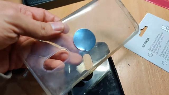 Колхозный кожаный чехол на OnePlus 7