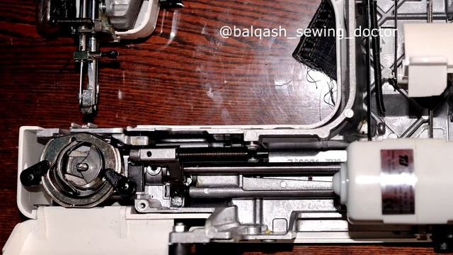 Janome 2077. Профилактика.