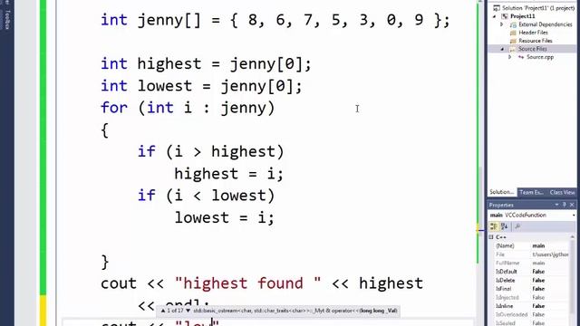 CIT1173-7081 C++ Lecture Nov 10 2016 -- arrays