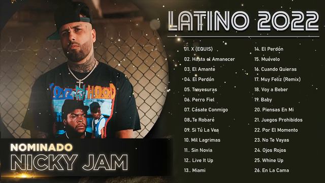 Nicky Jam Exitos 2022 - Mix Mejores Canciones de Nicky Jam  Lo Mas Nuevo 2022