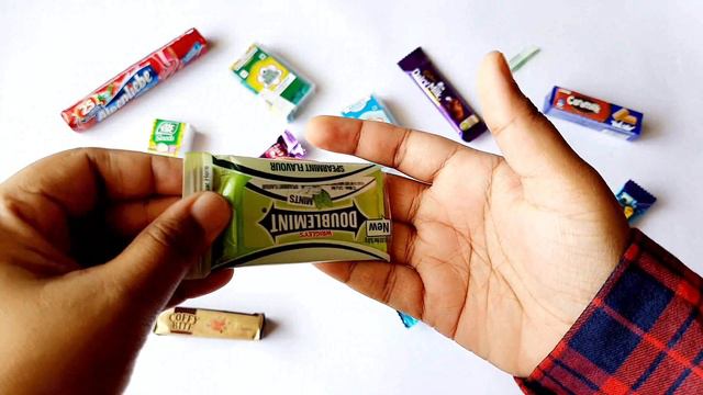 Wrigley's Double mint ASMR | Double mint spear mint flavour | I ❤ Candy