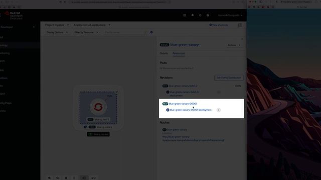 Canary Deployment with Knative