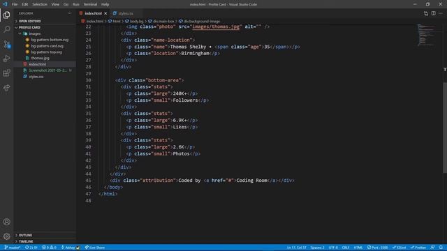 Profile Card | Frontend Mentor Challenge