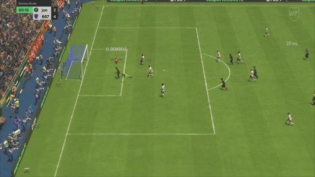 EA FC24 Post Patch 4321 Custom Tactics Gameplay (fifa23 variation)
