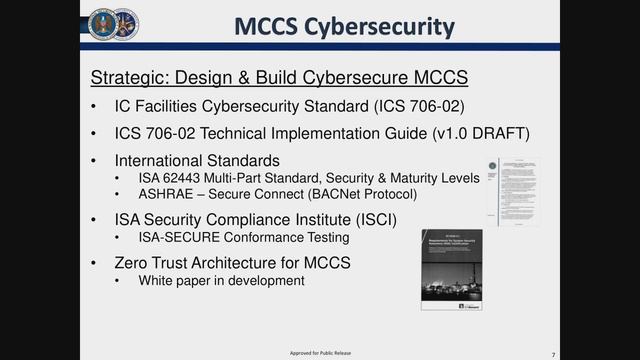 CSIAC Webinar: Mission-Critical Control System (MCCS) Cybersecurity
