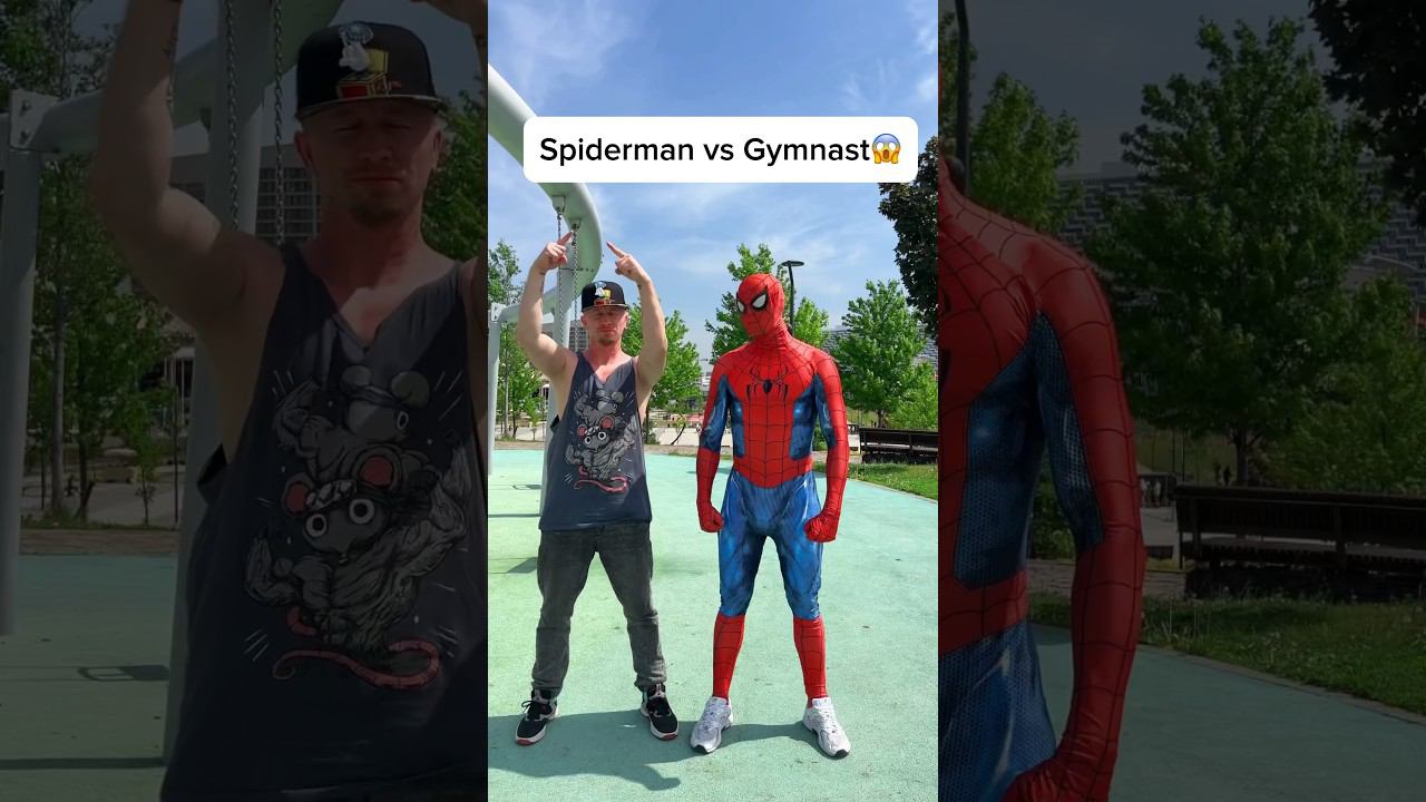Spiderman vs Gymnast@egor_hit #shorts