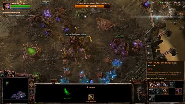 ?JOGOS MOBA? STARCRAFT 2 GAMEPLAY?EPISODIO 2 HEART OF THE SWARM? # 18 INFESTADO?