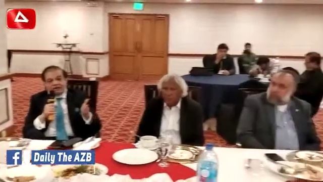 Chief Guest Tariq khan Operation Director of Toyota Motor in UBG Lunch hosted by Ghazanfar Ali Khan