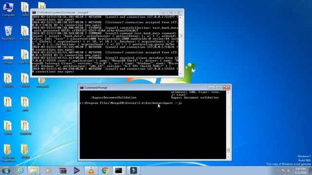 Loading Up Test Data Into Mongodb