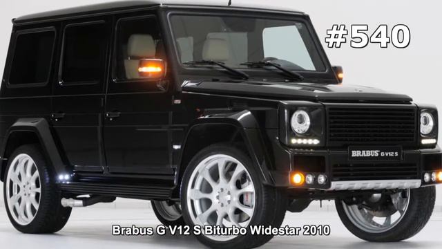 #540. Brabus G V12 S Biturbo Widestar 2010 (Концепт и тюнинг)
