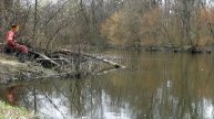 Рыбалка 3 апреля на поплавок на речке и ответы на вопросы без монтажа..