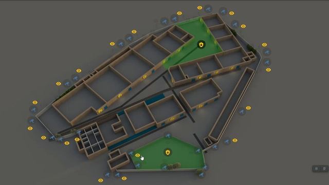 3D мониторинг системы умного видеонаблюдения