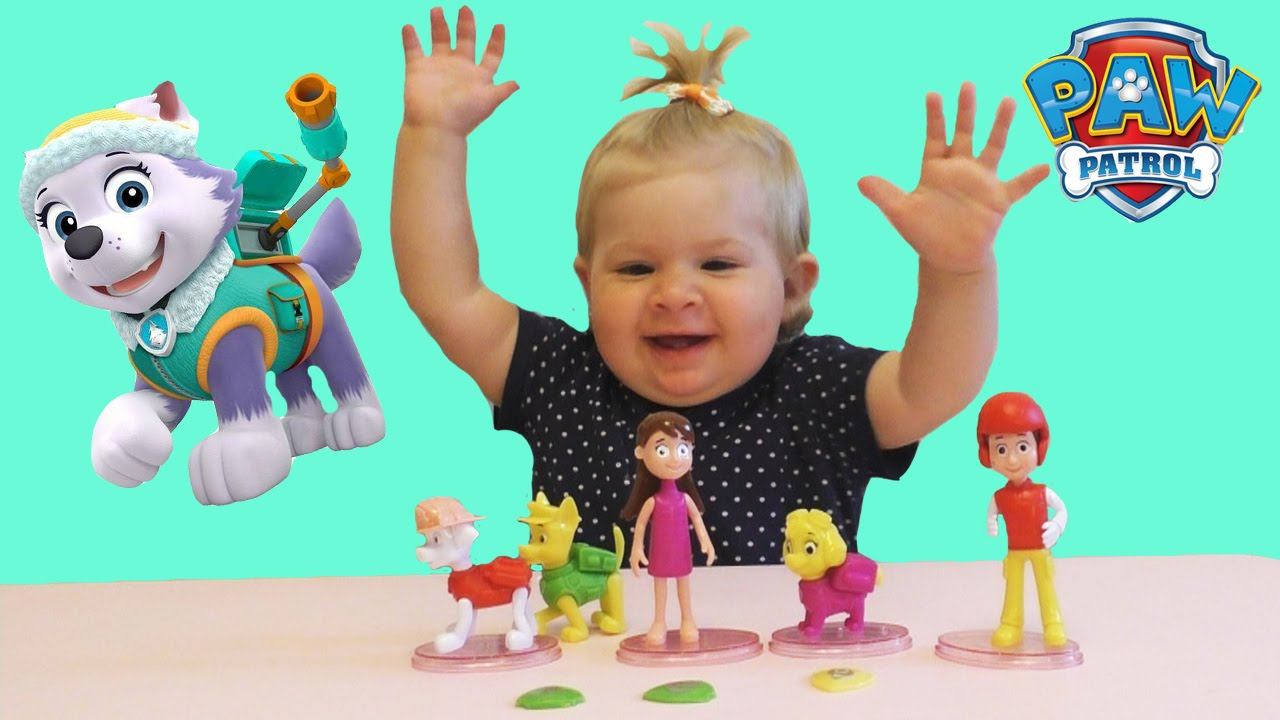 ✿ PAW PATROL Щенячий патруль открываем игрушки toys
