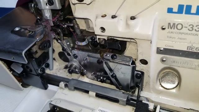 Juki Джуки MO 3314E Overlock оверлок швейная машина sewing machine