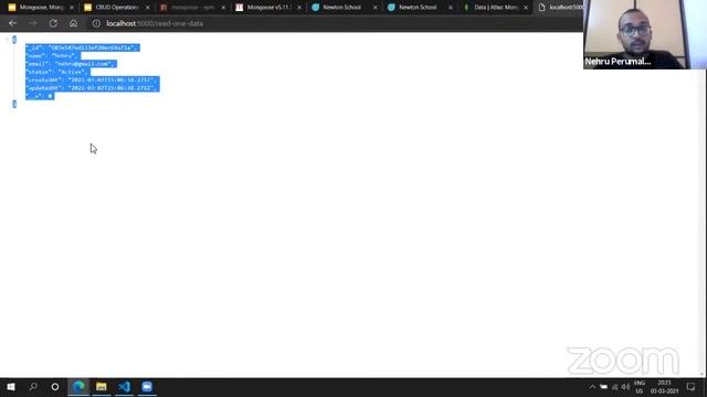 Introduction to Node.js | CRUD Operations using Mongoose - 2