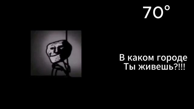 Насколько ЖАРКО у тебя на улице?|Страшные лица мем