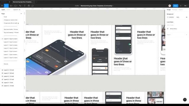 Brainstorming App Store Templates