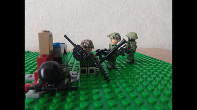 Герои ударного отряда. Перебежчик. 3 серия. Лего война