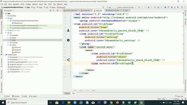 Navigation Drawer How to Make Navigation Drawer Menu in Android Studio Tutorial