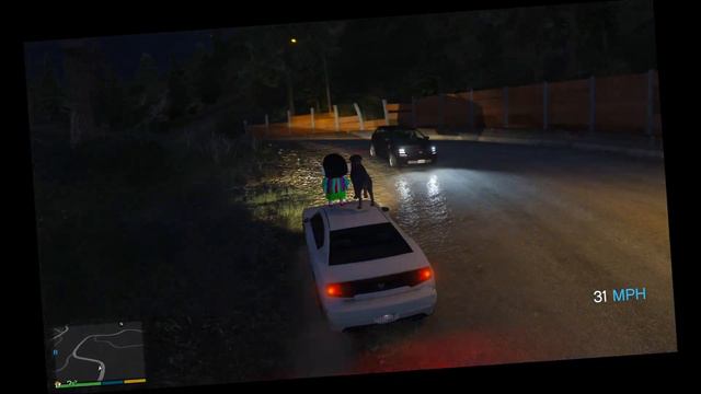 GTA 5 : Franklin & Shinchan Attacked By Cursed Killer Car GTA 5 | Shinchan And Franklin Part2