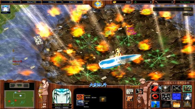 Warcraft III: TFT - (CUSTOM) 488 - Naruto Battle Royal - Nesmrtelná Tsunade