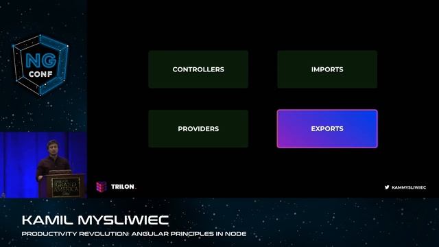 Productivity Revolution: Angular Principles in Node | Kamil Mysliwiec