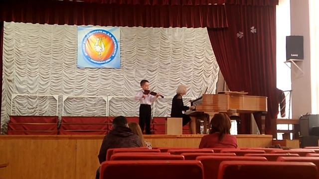 Музыкальная композиция на скрипке