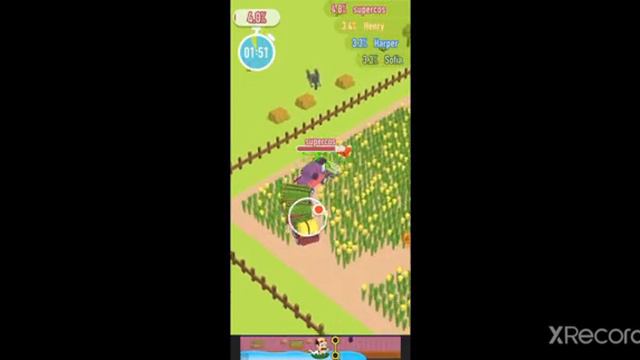 Harvest. io. Прохождение уровней. Часть 1 "2 уровня 3 комбайна".