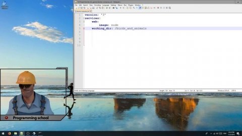 DMBG #10: Set work directory in container.