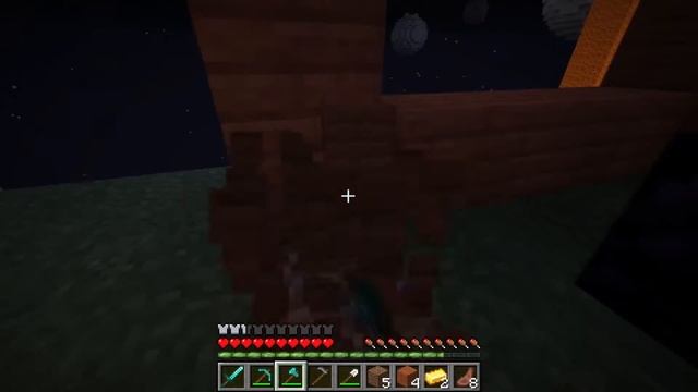 Выживание на планетах #8! Портал в Незер, возврат вещей. Minecraft Planets From Survival
