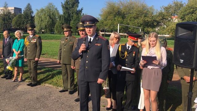 Поздравления зам. начальника УВД Витебского облисполкома Шаховича А.И.