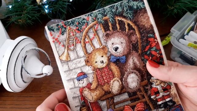 Dimensions CHRISTMAS TEDDIES финиш и подробности
