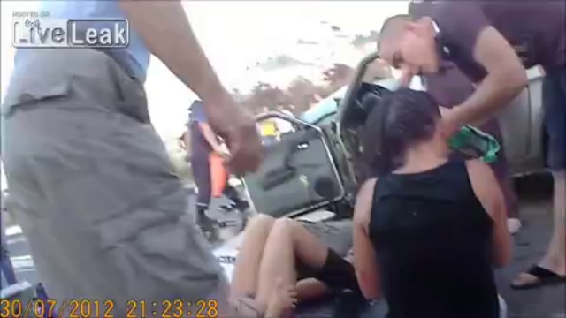 Жесткая авария в Белгороде.