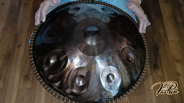 KurPan | Handpan D Romanian Hijaz 9 | D / A A# C# D E F G A | нержавейка