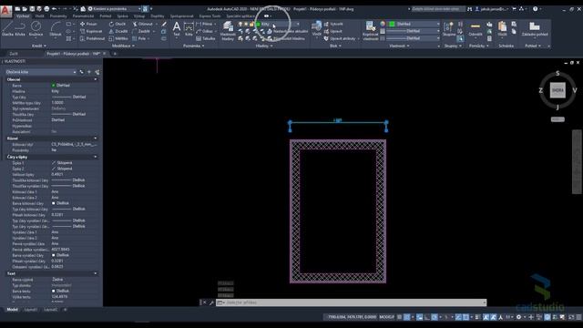 Revit DWG export - hladina kót (dimension layer)