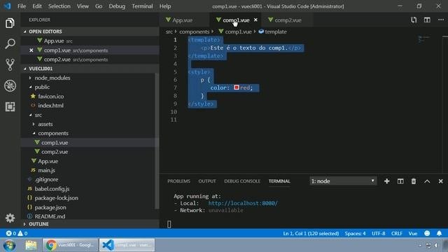 032 - VueJS - STYLES E SCOPED