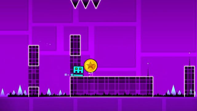 прохожу stereo madness(geometry dash)