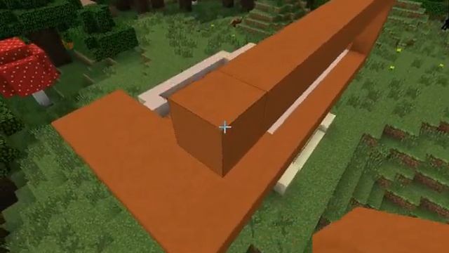 Minecraft-дом в стиле модерн 10Х12 №1