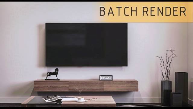 3.0.7. Batch render (Визуализация нескольких камер)