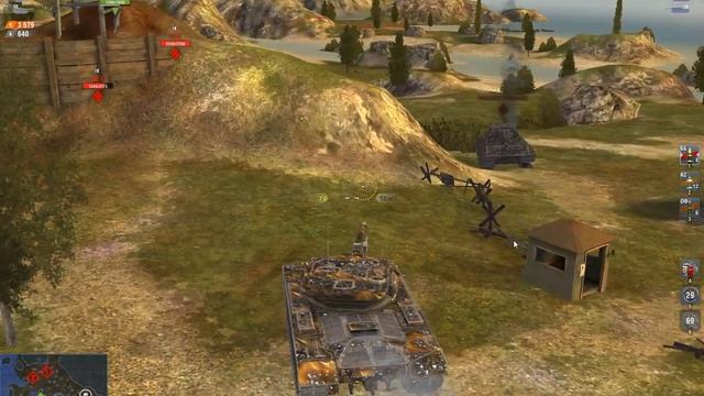 WOT BLITZ REPLAYS #10 - НЕРЕАЛЬНЫЙ УРОН НА T57 HEAVY!