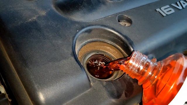 LAVR 5 минутка как моет. Очередная замена с промывками. Liqui Moly Special Tec LL 5w-30 #toyota #2a