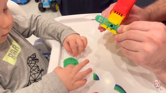 Обзор мини набора Play-Doh Fun Factory Hasbro