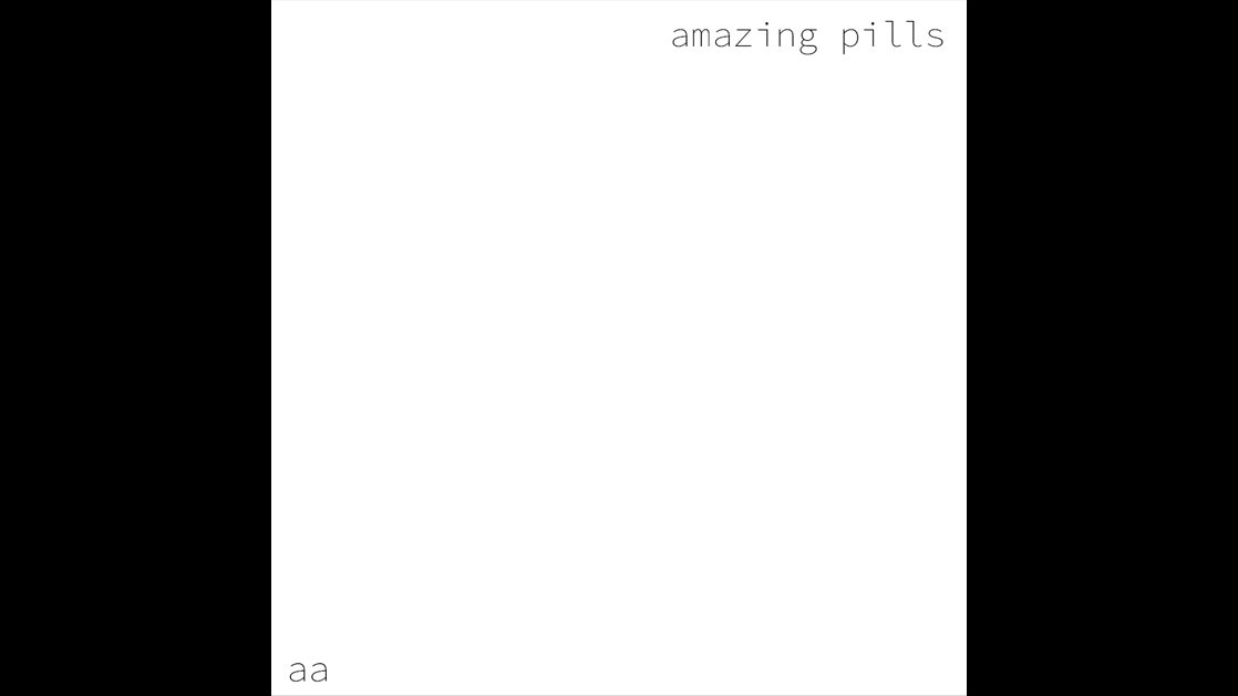 5 - AMAZING PILLS ALBUM