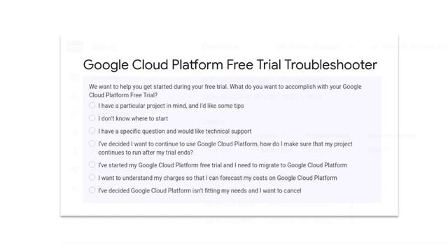 The Google Cloud Platform Free Trial and Free Tier