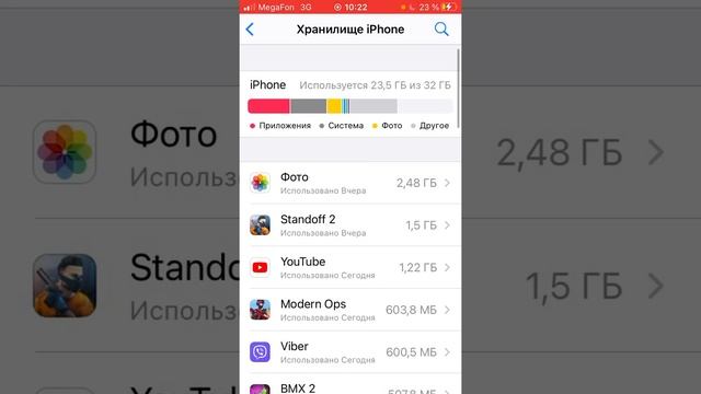 Как очистить память на вашем устройстве Apple