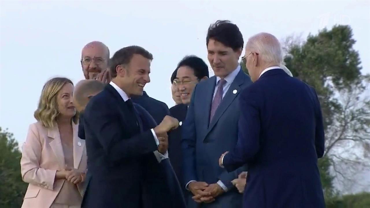 Западные СМИ пишут о странном поведении Джо Байдена на саммите G7