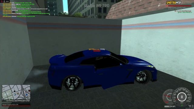 [MTA]#5 SMOTRA [Сервер#1] - ШОК ПОДАРИЛИ NISSAN GTR БУЛКИНА