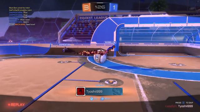 Tyo$hii & Mack-Ban$ destroying every car on Rocket League