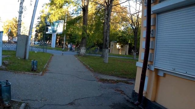 Погуляем по осеннему Пятигорску улица Октябрьская.