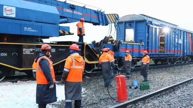 Крушение грузового поезда под Тулой